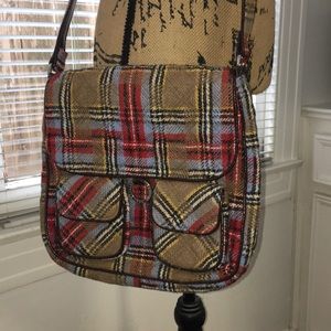EUC Vera Bradley Plaid Crossbody Purse